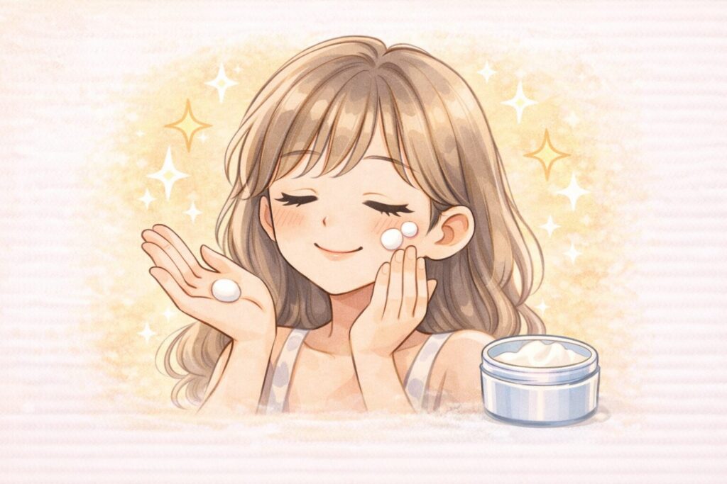 シルクリスタファンデーション使い方