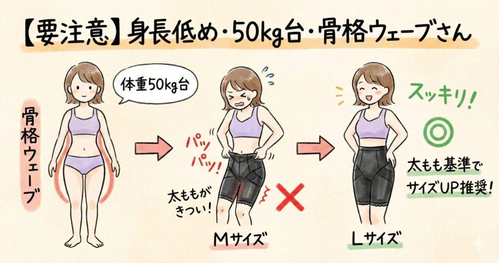 マジカルシェリー　サイズ　選び