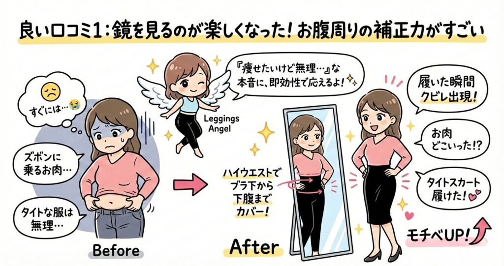 プリマキュットレギンス 口コミ 良い口コミ