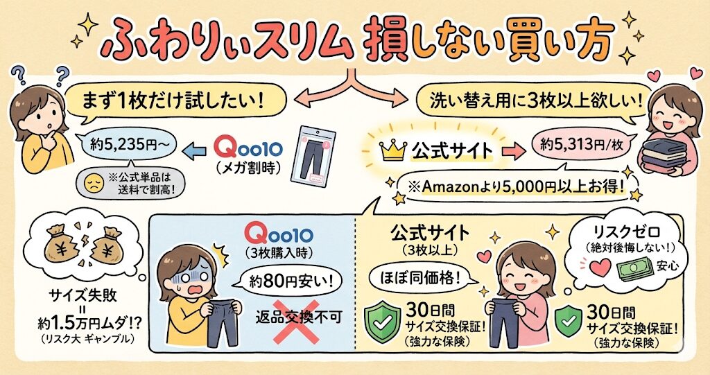 ふわりぃスリム どこで売ってる